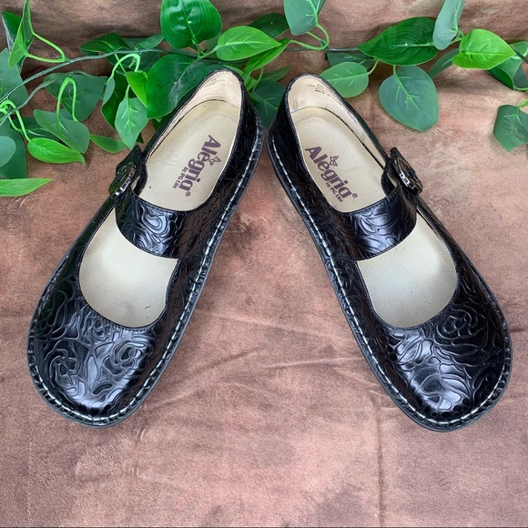 Alegria Shoes - ALEGRIA PALOMA BLACK SHOES MARY JANES SIZE 9